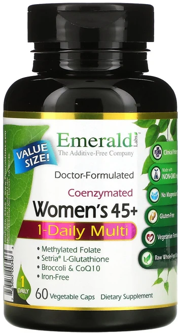 Emerald Laboratories 에메랄드 래보러토리스 코엔자이메이티드 멀티 60 베지캡 영양제 건강보조식품, 1개, 60정 - 쿠팡