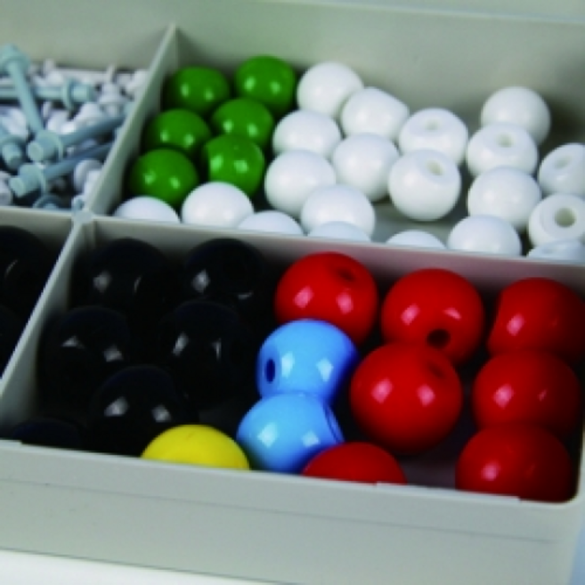 화학분자구조모형 9종121점, 1개