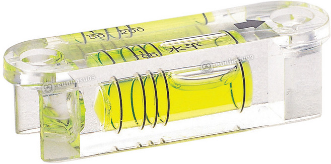 EBISU (에비수) 기포관-각형 (수평구배용) H55-SL 1개 55x15x15mm(구배용)