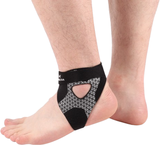 [키넬] 발목 보호대 스포츠 밴드 아대 스트랩 지지대, 1개