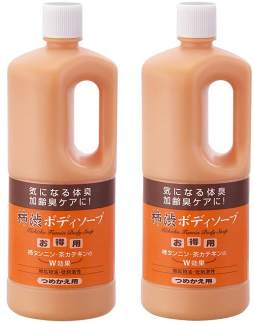 리필용 감물 바디 소프 1000ml × 2개, 1개