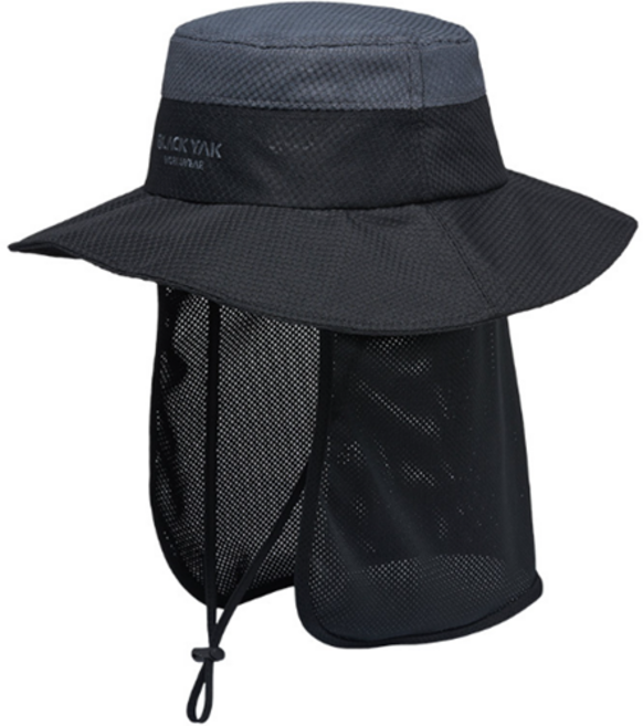 블랙야크 탈부착 차양막 메쉬 등산모자 윈드 메쉬햇 사파리모자