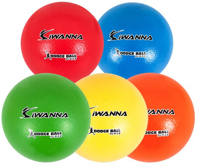 IW PU 피구공 3호 5컬러 뉴스포츠 폼 돗지볼 소프트, 옐로우, 1개