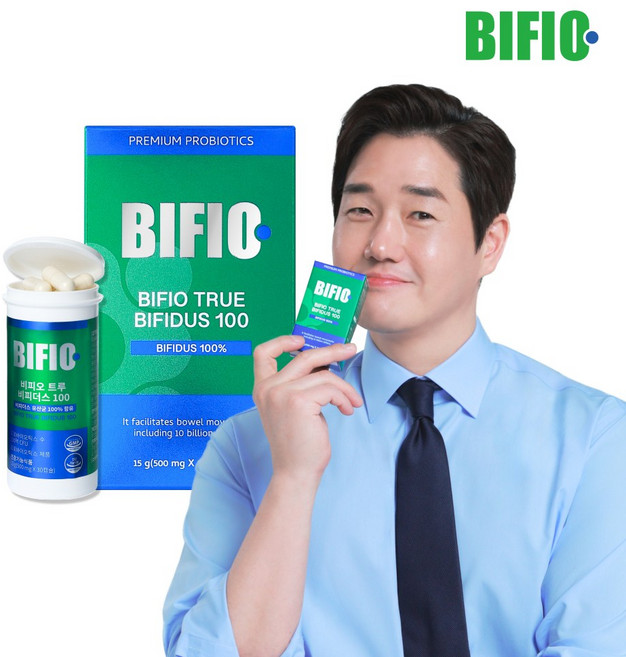 비피오 트루 비피더스 유산균 100 프로바이오틱스, 1개, 30정