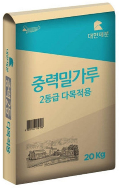 곰표 중력밀가루 2등급다목적용 20kg, 1개