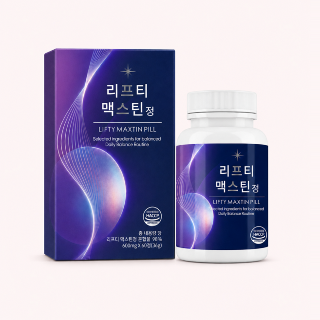 3위 - 리프티정 맥스틴정 프리미엄 리포좀 글루타치온 초저분자 피쉬콜라겐, 1개, 60정