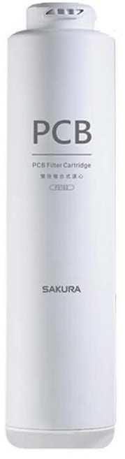 SAKURA櫻花 F0162雙效複合式PCB濾心 適用於P0233/P0531/P0266淨水器, 1個, 554447792996352