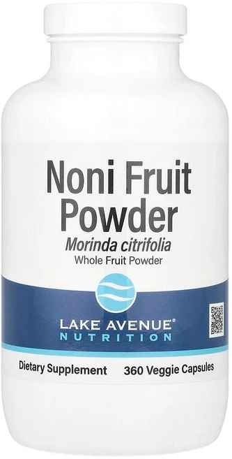 레이크애비뉴뉴트리션 노니 열매 분말 Noni Fruit Powder 베지캡슐 360정, LKN01537, 1개 - 쿠팡