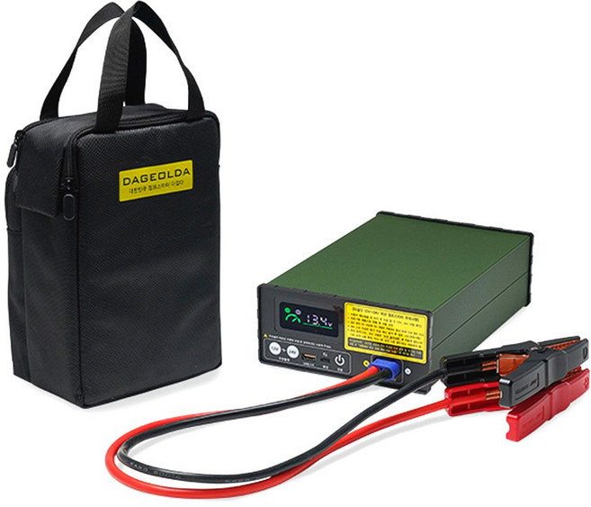 다걸다 국산 12V 24V 겸용 JUMP-80000 전문가형 점프스타터 대용량 80 000mAh 리튬인산철 트럭 화물차 특장차 전차종 점프, 80000mAh, 1개