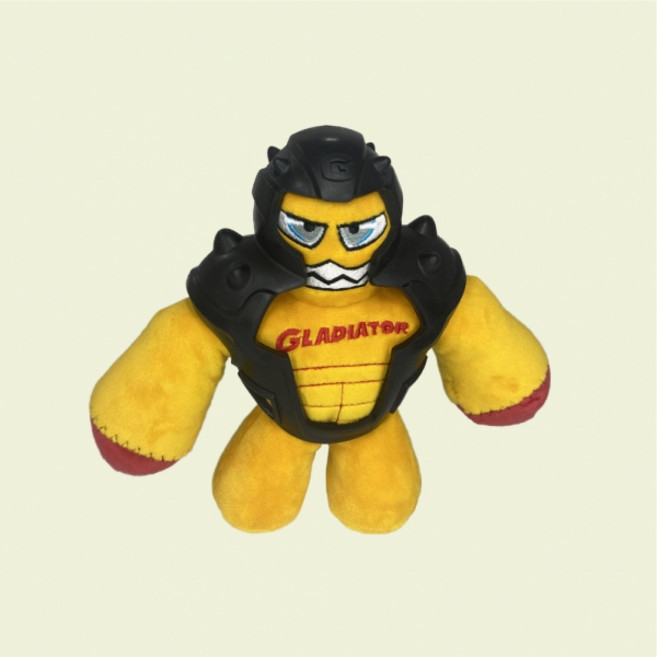 와일드독 기그위 글레디에이터 강아지장난감, 1개, 옐로