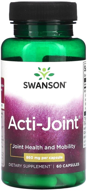 Swanson Acti-Joint 860mg 캡슐 60정, SwansonActi-Joint860mg캡슐60정, 1개 - 쿠팡