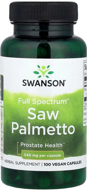 스완슨 소팔매토 맨즈헬스 쏘팔매토 효능 소팔메토 540 mg 100배지캡슐 남편선물 Saw Palmetto, 100정, 1개 - 쿠팡