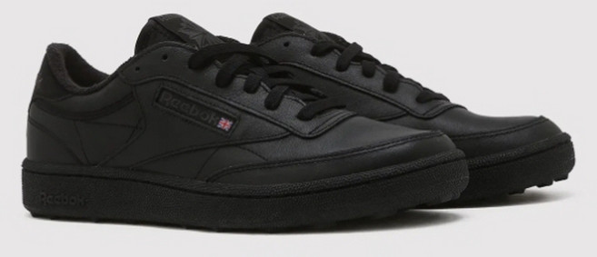 [국내매장판] 리복 운동화 클럽 C 85 골프 - 블랙