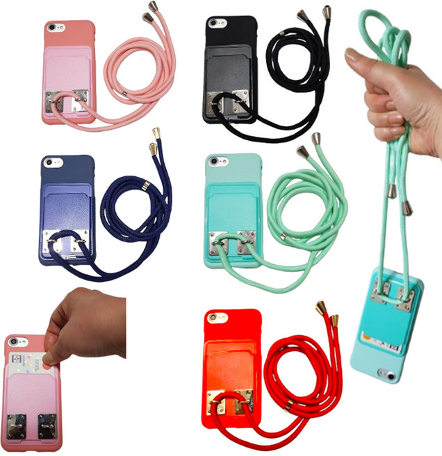 갤럭시 와이드8 M16 5G ( (스트랩 길이 조절) (폰줄) (카드포켓) (핸드폰 목걸이 케이스) (포켓) (심플 카드 수납) (스트랩 카드홀더) (카드+ 폰목걸이) EPWLR