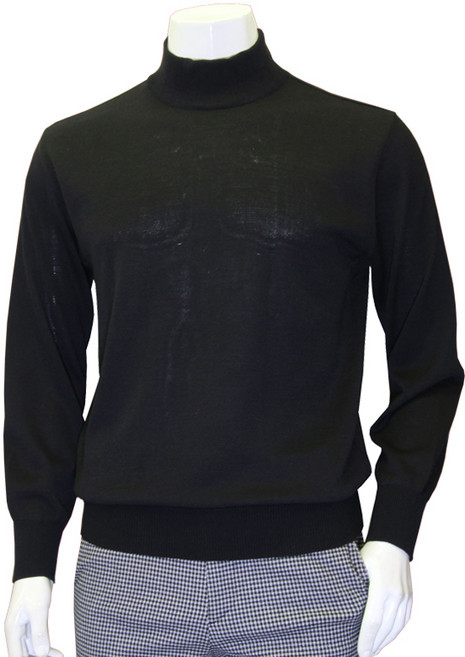 쟌피엘 남자 겨울 울 혼방 니트 반폴라 티셔츠 목티 남성 긴팔 무지 티