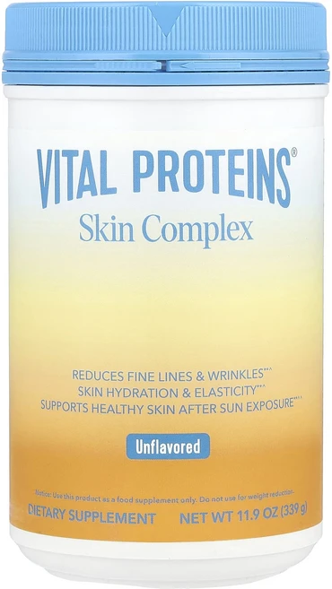 Vital Proteins 피부 복합체 무맛 339g(11.9oz), VitalProteins피부복합체무맛339g119oz, 339g, 1개 - 쿠팡