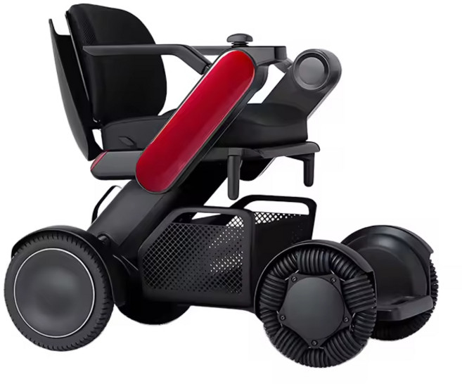 C2 고급형 경량 전동휠 접이식 전동체어 이동보조기 휴대용 노인용 차량 적재 가능, 1개