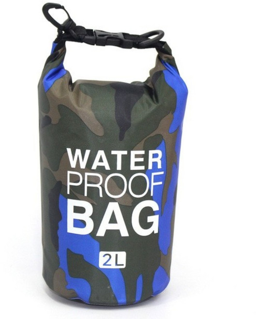 메쉬백 방수파우치 수영가방, E-다크블루 2L