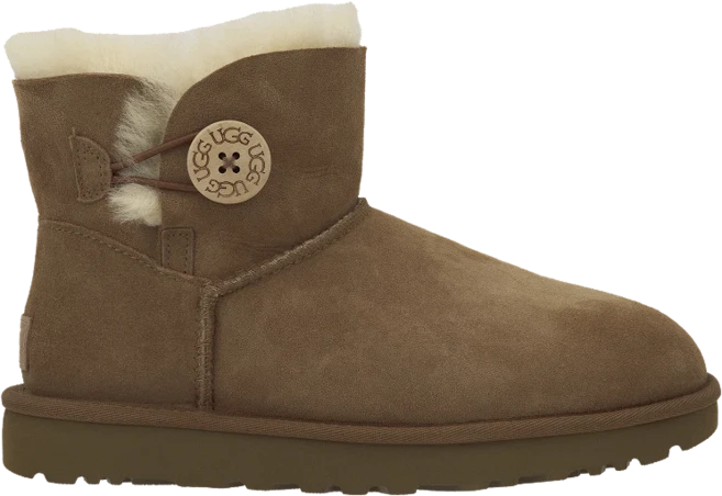 UGG (W) 어그 미니 베일리 버튼 2 부츠 체스트넛 250 1016422-CHE