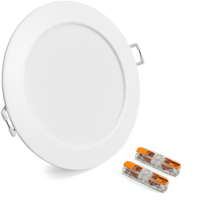 DIY세트 오스람 슬림 다운라이트 4인치 10W 6500K(밝은하얀빛), 1세트, 주광색