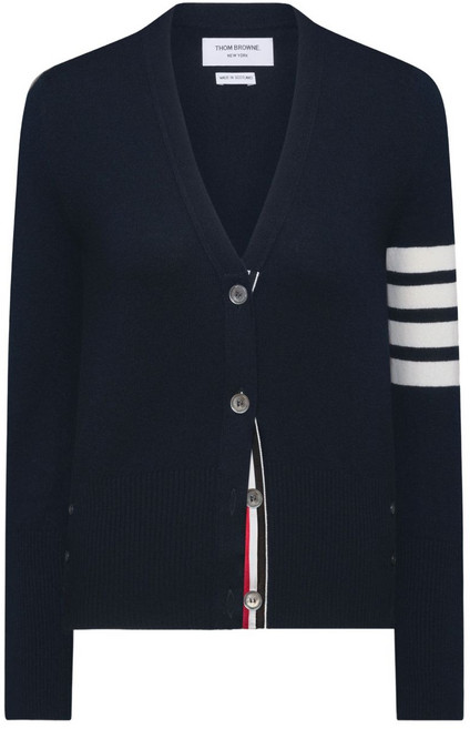 톰 브라운 4-바 스트라이프 카디건
