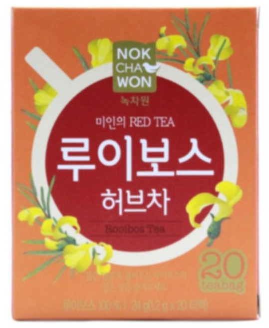 [녹차원] 루이보스 허브티 20T, [5174150]옵션없음