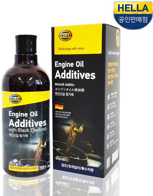 헬라 2세대 그래핀 블랙 다이아몬드 엔진오일 첨가제(상업용차 전용), 단품, 1개