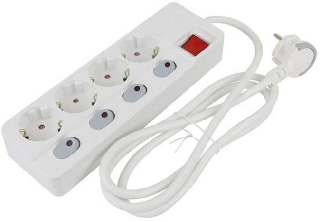 (ANAM) 아남 국산 개별 스위치 멀티탭 4구 1.5M AM-I415, 아남 개별 멀티탭 4구 1.5 미터 AM-I415, 1개, 상세페이지 참조