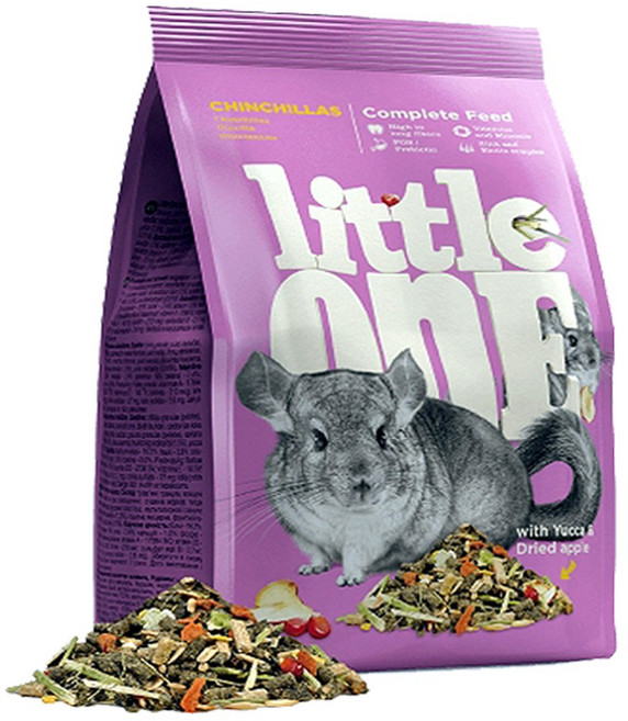 애니몰파크 리틀원 푸드 친칠라사료 900g 친칠라먹이 간식 설치류 소동물사료, 1개