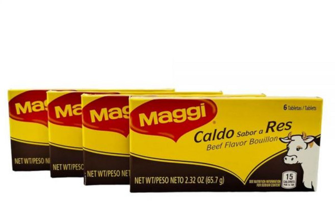 Maggi Bouillon Tblt 소고기 6개입, 1개, 65.7g