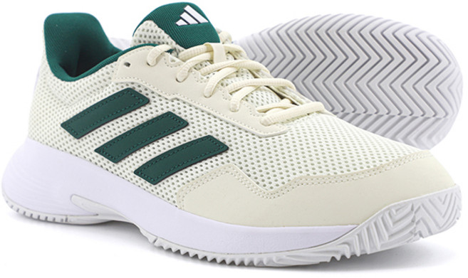 아디다스 게임 스펙 2 WIDE 테니스 코트 인도어 슈즈 발 볼 넓은 메쉬 갑피 운동화