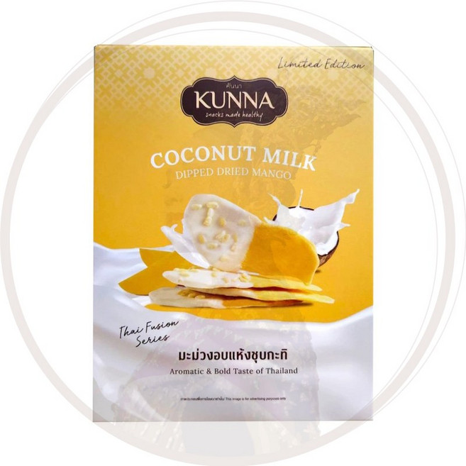 태국 쿤나 건망고 코코넛밀크, 1개, 108g