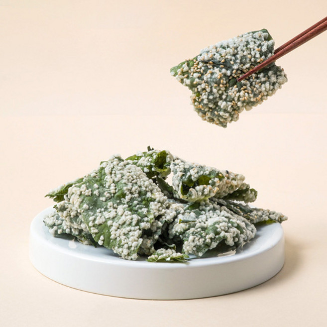 [농부마음] 수제 저염식 박진수 생 다시마 부각, 3개, 40g