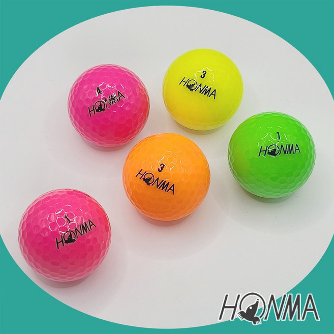 혼마 로스트볼 (10구), 핑크, 1개, 10개입