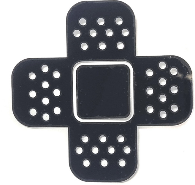 데일리쇼핑 자동차 스크래치 긁힘 상처 반창고 스티커 대일밴드 데칼스티커 포인트 스크래치커버 스쿠터, 3개, 블랙