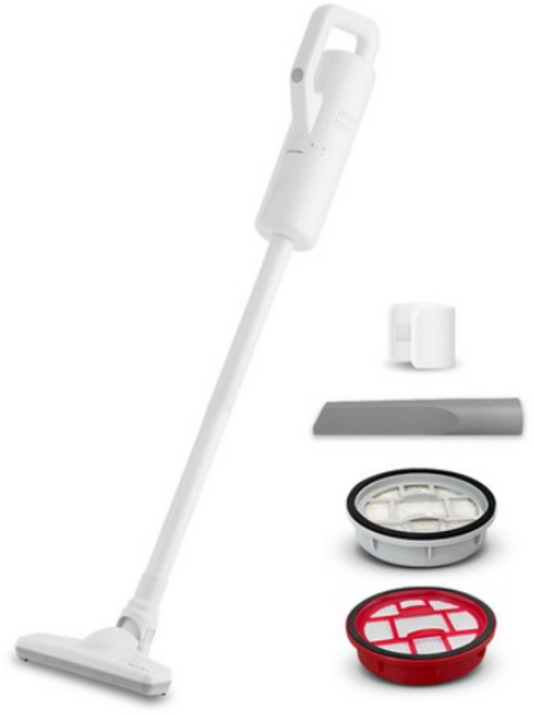 라쿠진 무선 청소기 LCZ858, WHITE, LCZ-858