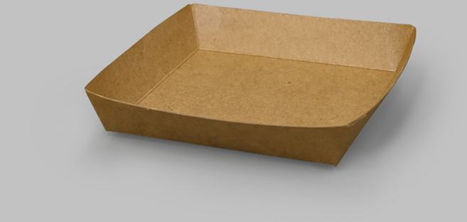 제이팩토리 조각케이크 포장 받침 일회용 정사각 종이 트레이 J-05A 크라프트, 1000개, 1세트