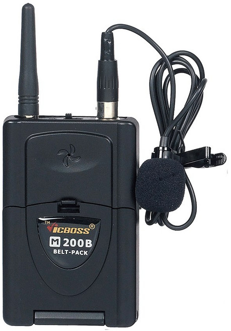 빅보스 M200B 벨트팩형 무선마이크 송신기, 채널 8