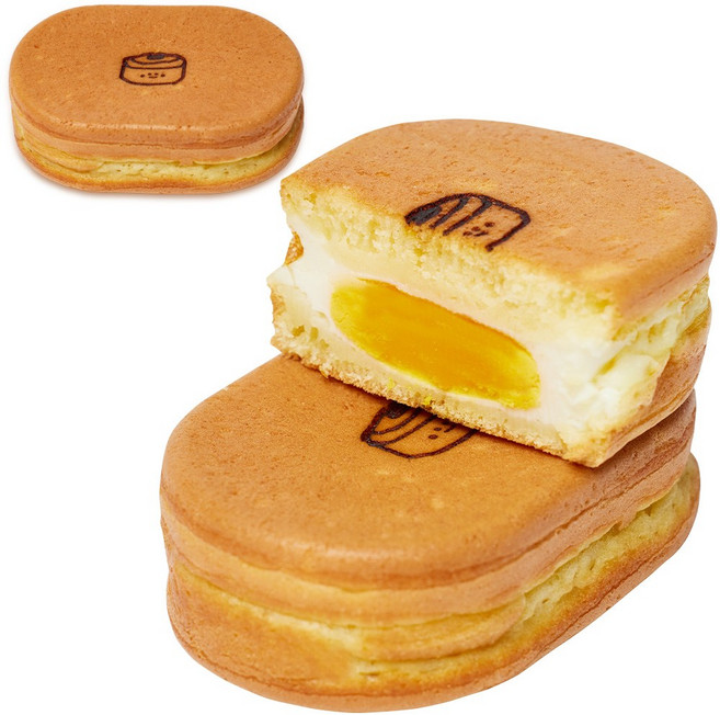 프로틴 계란빵 90g (냉동) 수제간식 단백질빵, 5개
