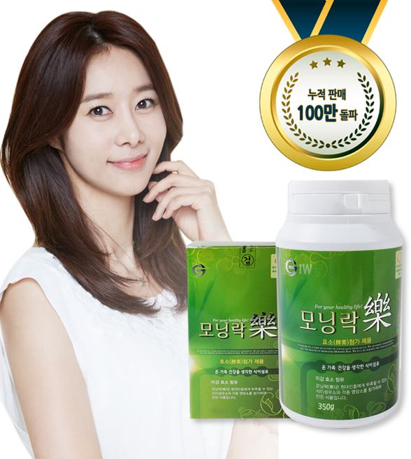 모닝락 차전자피 환 식이섬유 9130mg 효소 차전차피 다이어트 350g, 1개