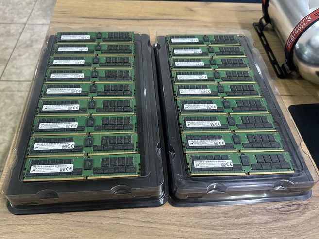 Micron 美光 DDR4 2666V 32GB 伺服器記憶體, 1個, Micron 美光 DDR4 2666V 單條32GB 伺服器專用記憶體