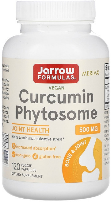 자로우 커큐민 파이토솜 500mg 120캡슐 Curcumin, 120정, 1개