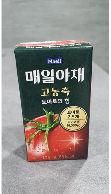 매일유업 매일야채 고농축 토마토의 힘 주스 선물세트, 125ml, 3개