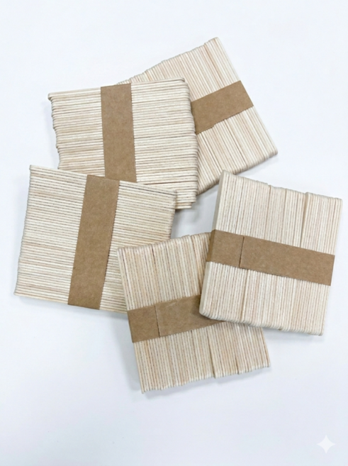 아센드 자작우드 커피스틱 하드스틱 나무공예스틱11cm 250개 1세트250개입, 1