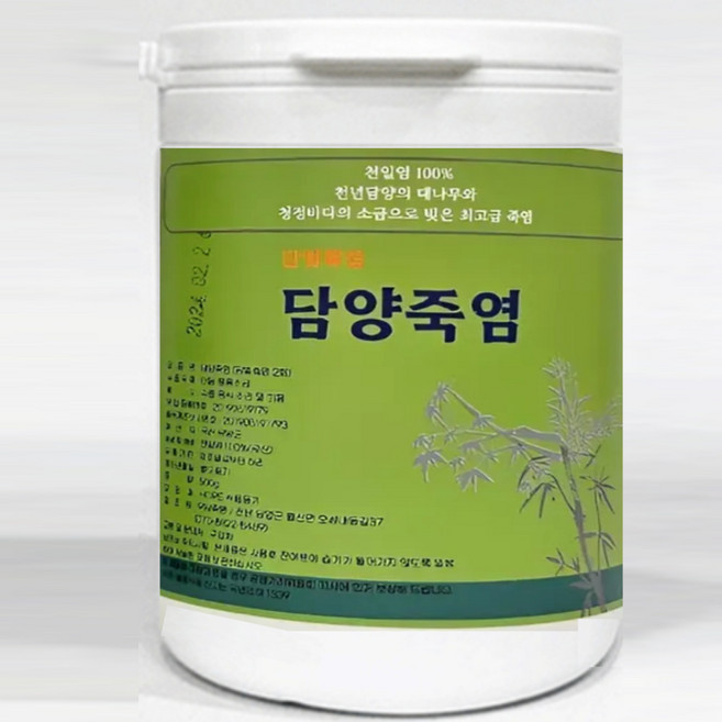 6시내고향 담양죽염 2번 구운 잇몸케어 요리 조리용 죽염 대용량 500g, 1개