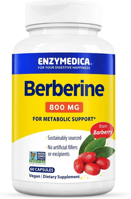 Enzymedica 버버린(Berberine) 60 캡슐, 2개, 120정 - 쿠팡