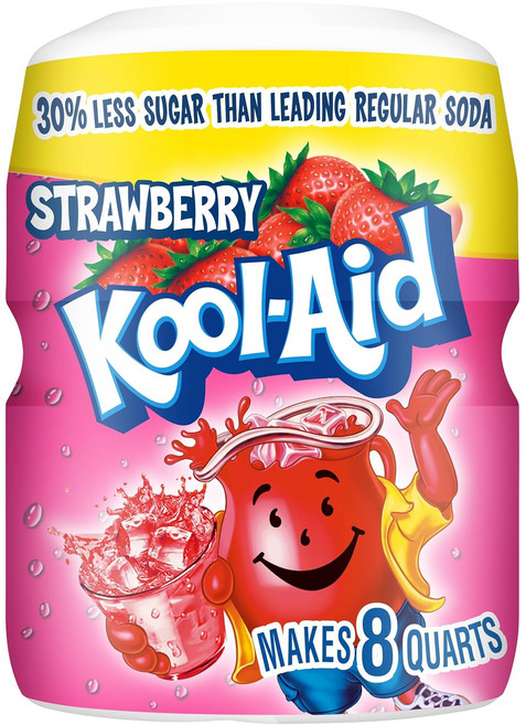 Kool-Aid 쿨에이드 드링크 믹스 딸기맛, 539g, 1개입, 1개