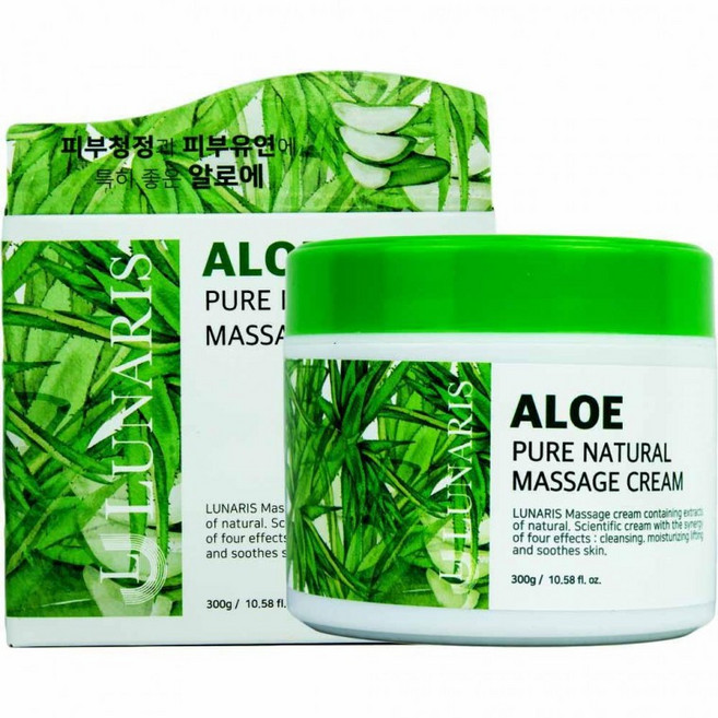 쥬리아 루나리스 마사지 크림 300ml-알로에, 1개, 1g