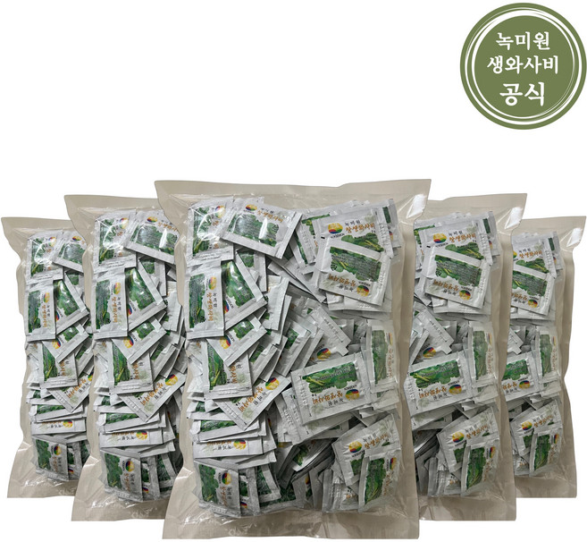 [공식판매처] 녹미원 참생와사비, 1000개, 3g