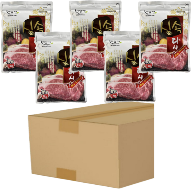 미담채 실속 다시다 1kg 반박스, 5개